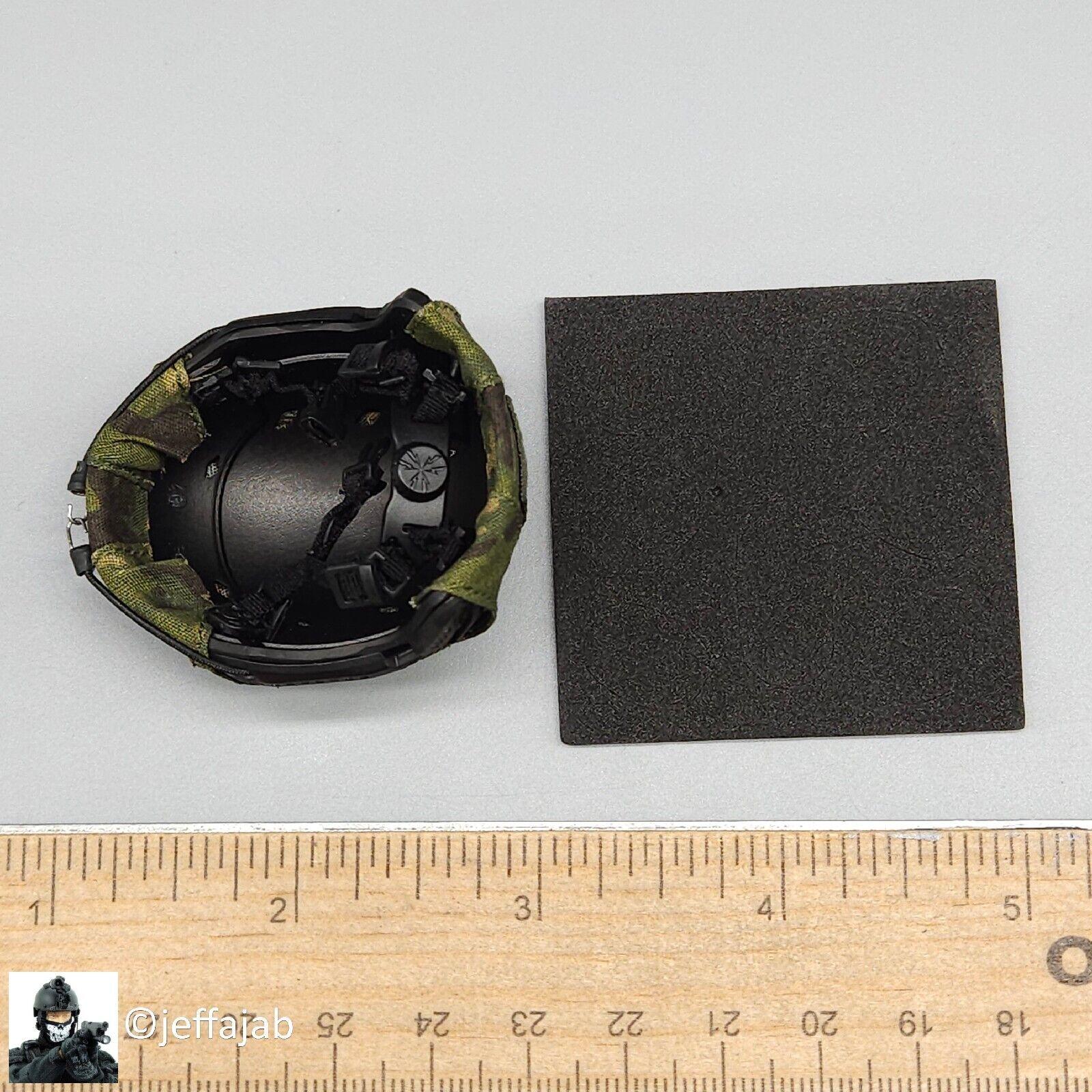 1:6 Easy & Simple USASOC URG-I Multicam Tropic Camo Helmet for 12" Figures