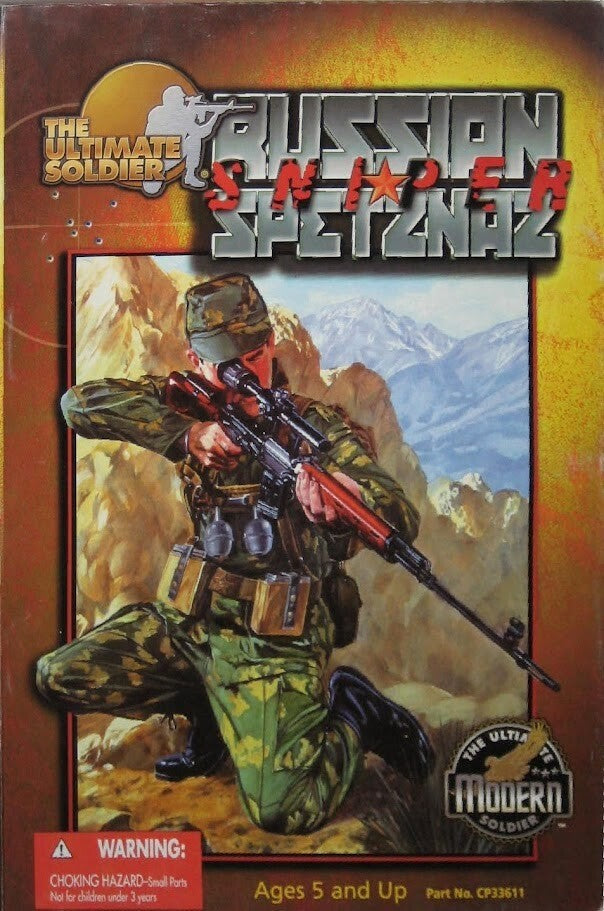 1:6 Ultimate Soldier Russian Spetsnaz Dragunov Rifle Ammo Pouch for 12" Figures