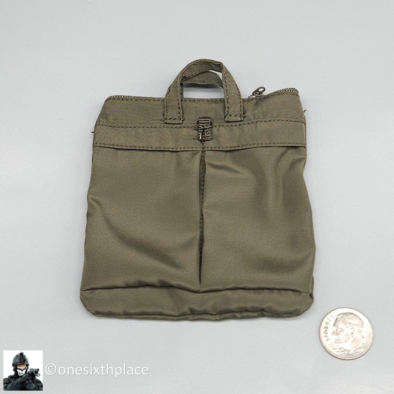 1:6 DID US Navy Fighter F-14 Pilot Tom & Nick Flight Bag for 12" Figures