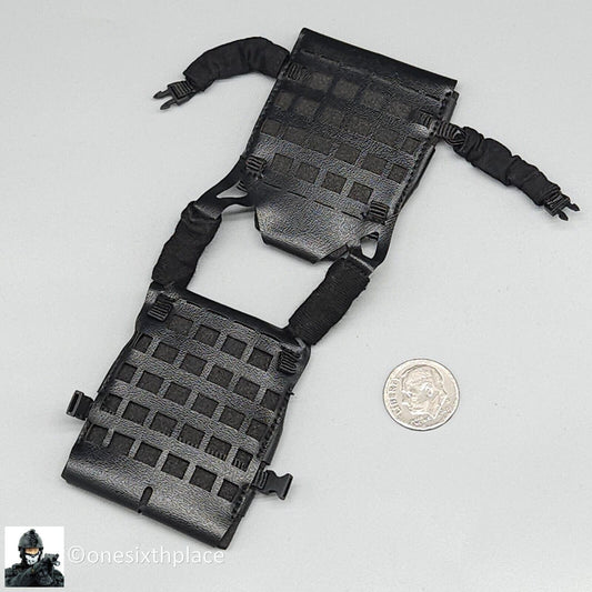1:6 Easy & Simple CBI Task Force 58 PO1 Brad Black Plate Carrier for 12" Figures