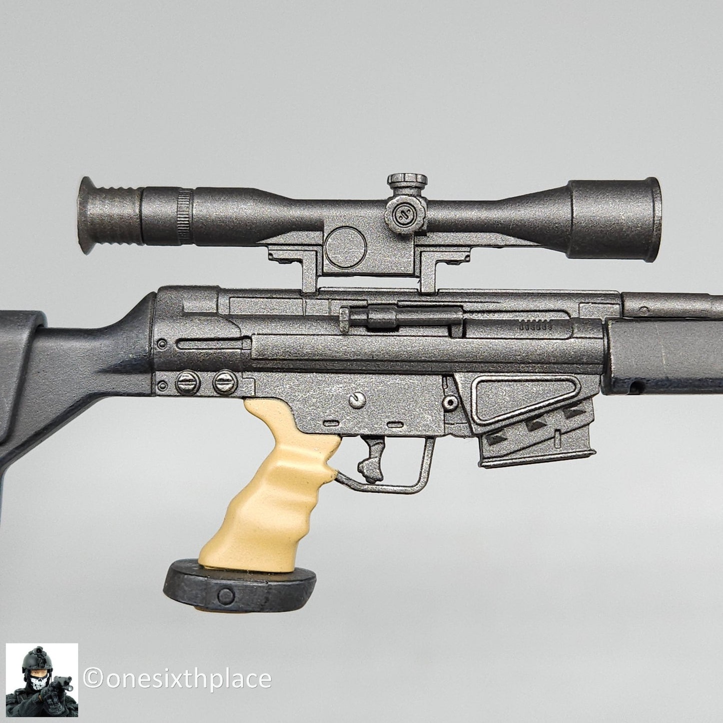 1:6 Hot Toys Jill Valentine HK PSG1 Sniper Rifle for 12" Figures