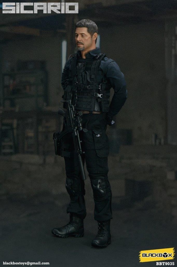 1:6 scale Black Box Toys Sicario 12" Action Figure BB9035