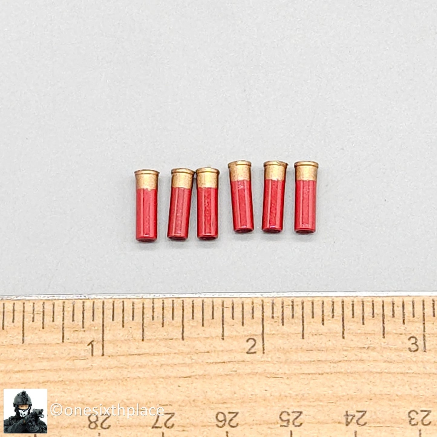 1:6 scale BBI GSG-9 Konrad Shotgun Shells (x6) for 12" Figures