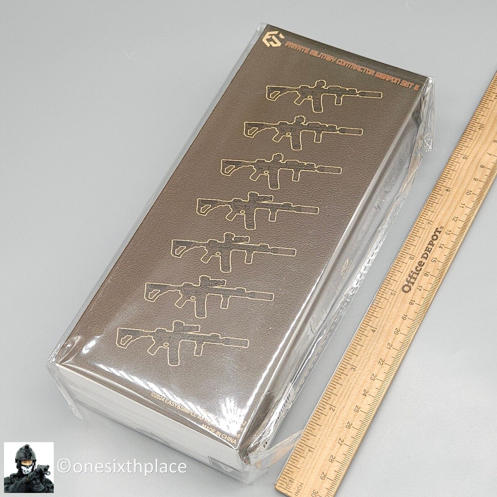 1:6 Easy & Simple Private Military Contractor Weapon Set E Ver. A for 12" Figure