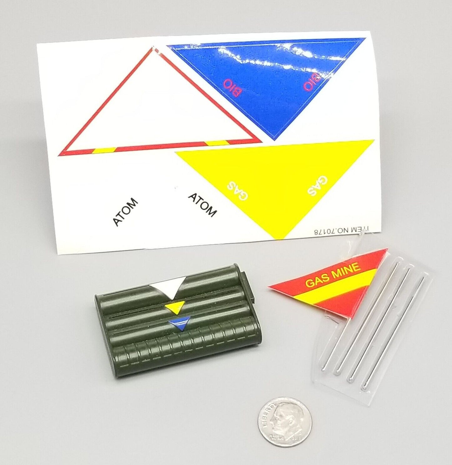 1:6 Dragon "Josh" NBC Marking Kit w/ Warning Flags 12" GI Joe Army DamToys BBI