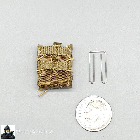 1:6 Easy & Simple PMC Weapon Set C Tan 7.62 Ammo Mag Taco Pouch (x1) 12" Figures
