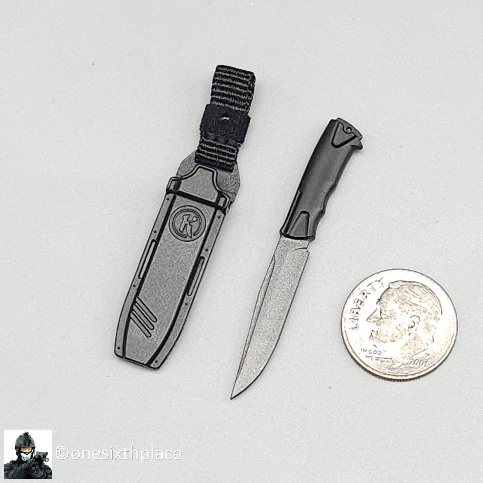 1:6 scale Easy & Simple Russian ALPHA Team Leader Combat Knife for 12" Figures