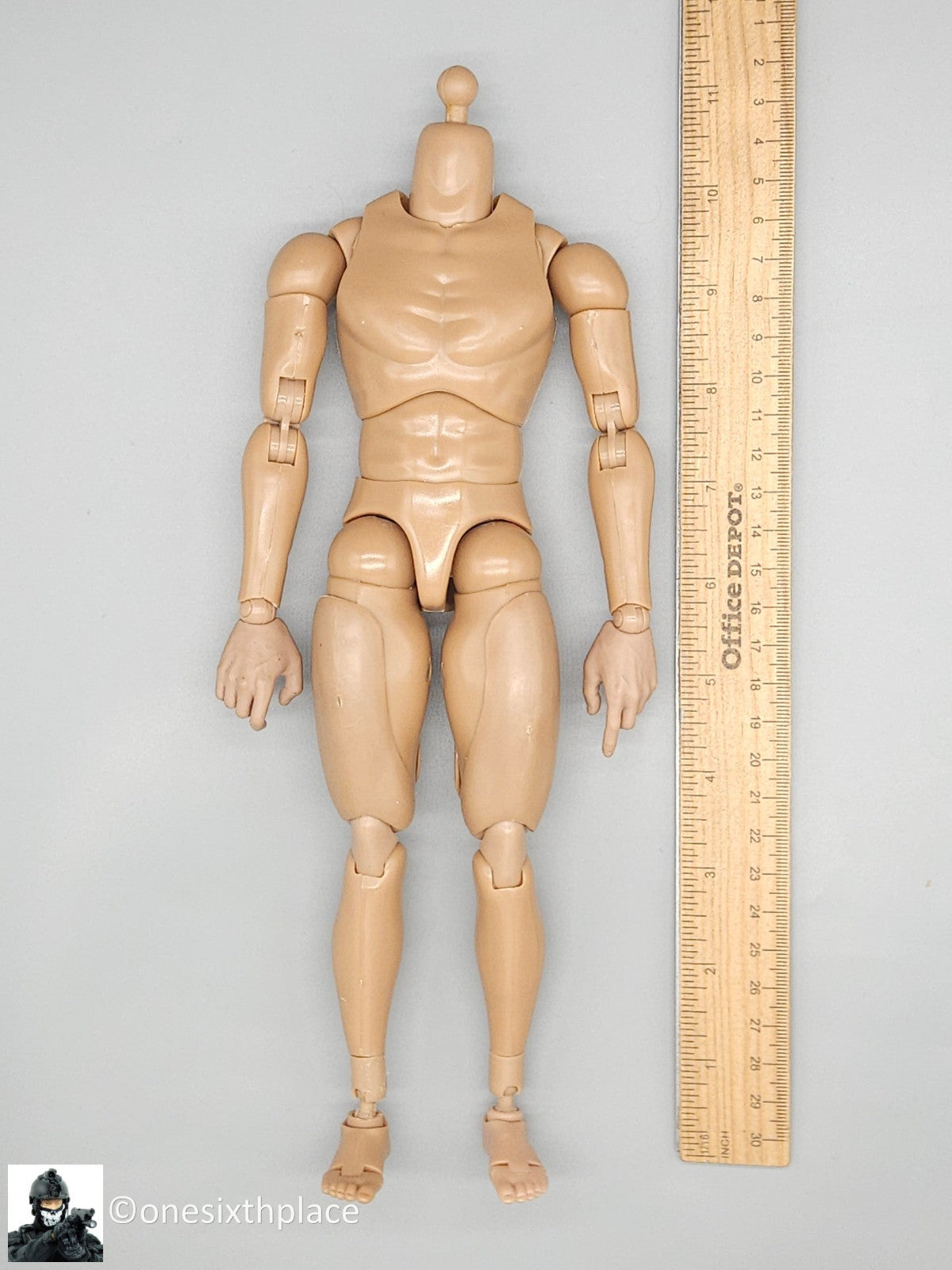 1:6 scale Male Hot Toys Style Body for 12" Figures