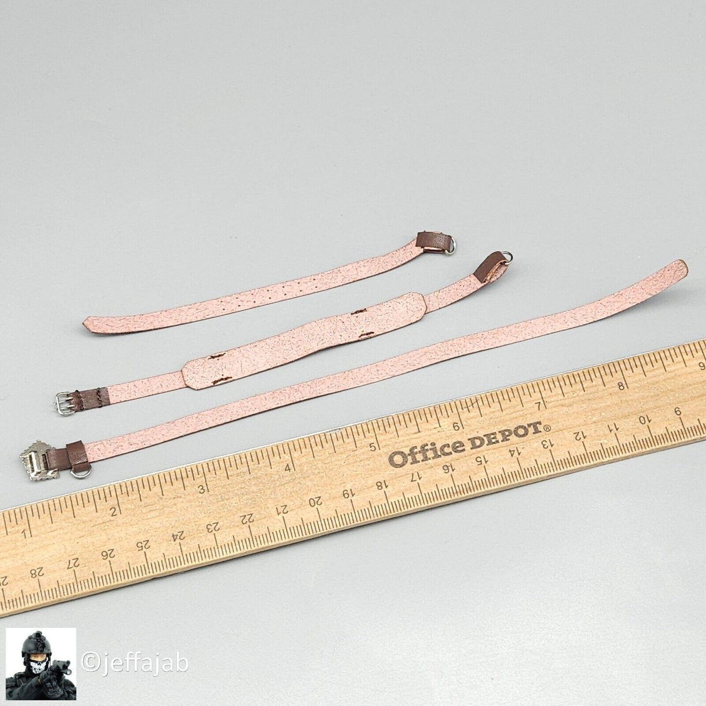 1:6 Flagset Soviet Red Alert Mobilize Troops Brown Belt w/ Shoulder Strap