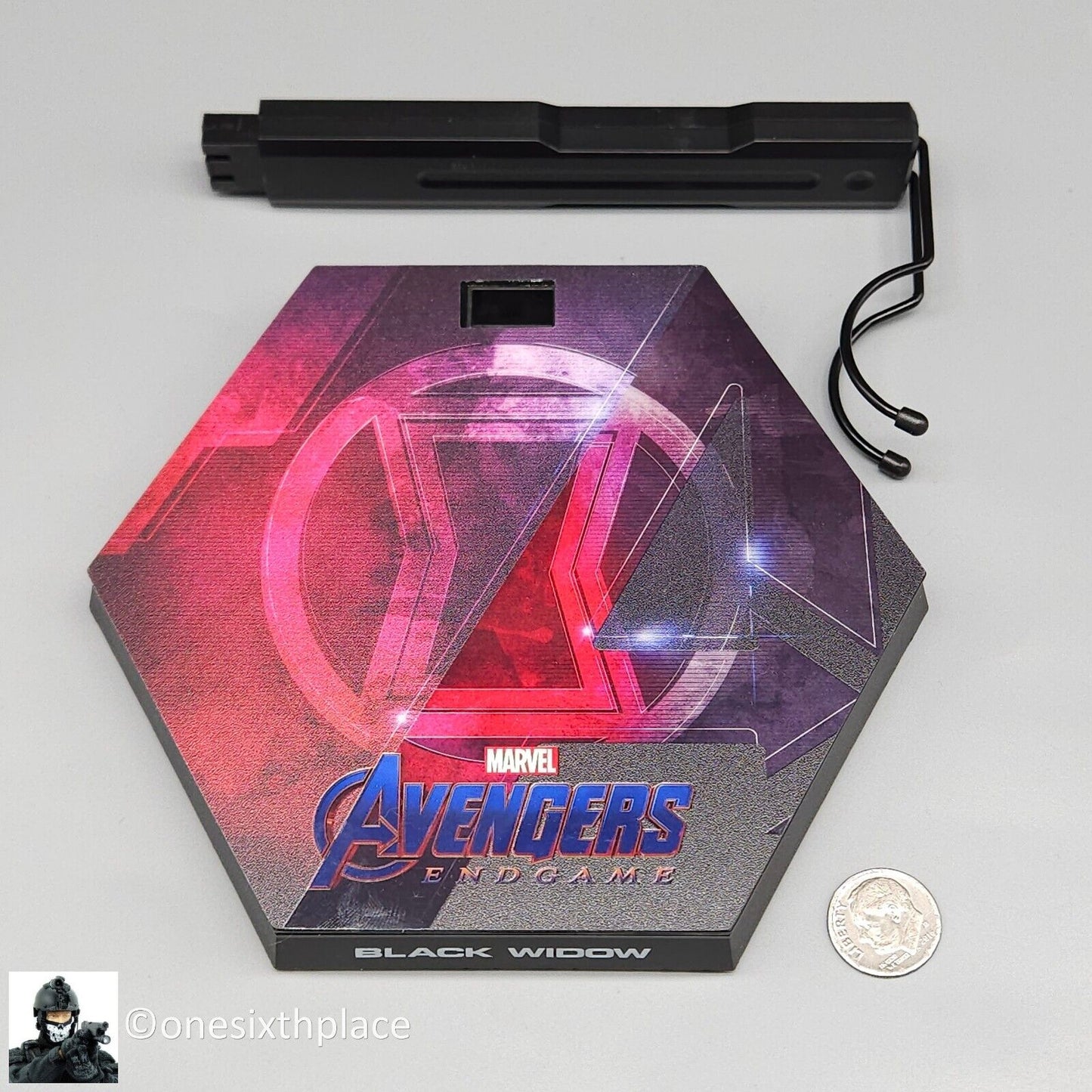 1:6 scale Hot Toys Avengers Endgame Black Widow Display Stand for 12" Figures