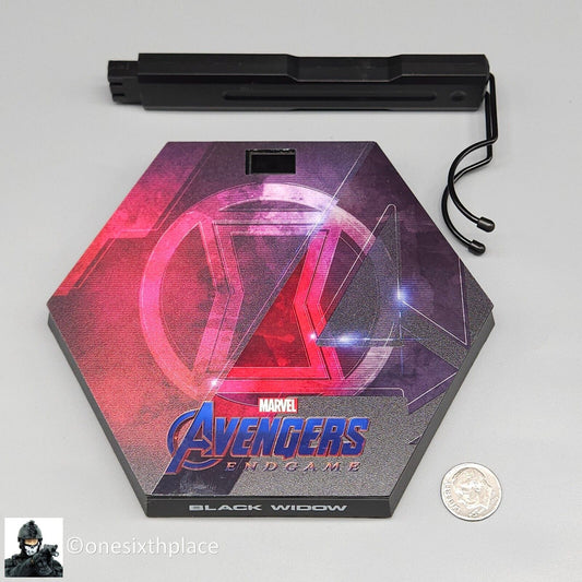 1:6 scale Hot Toys Avengers Endgame Black Widow Display Stand for 12" Figures
