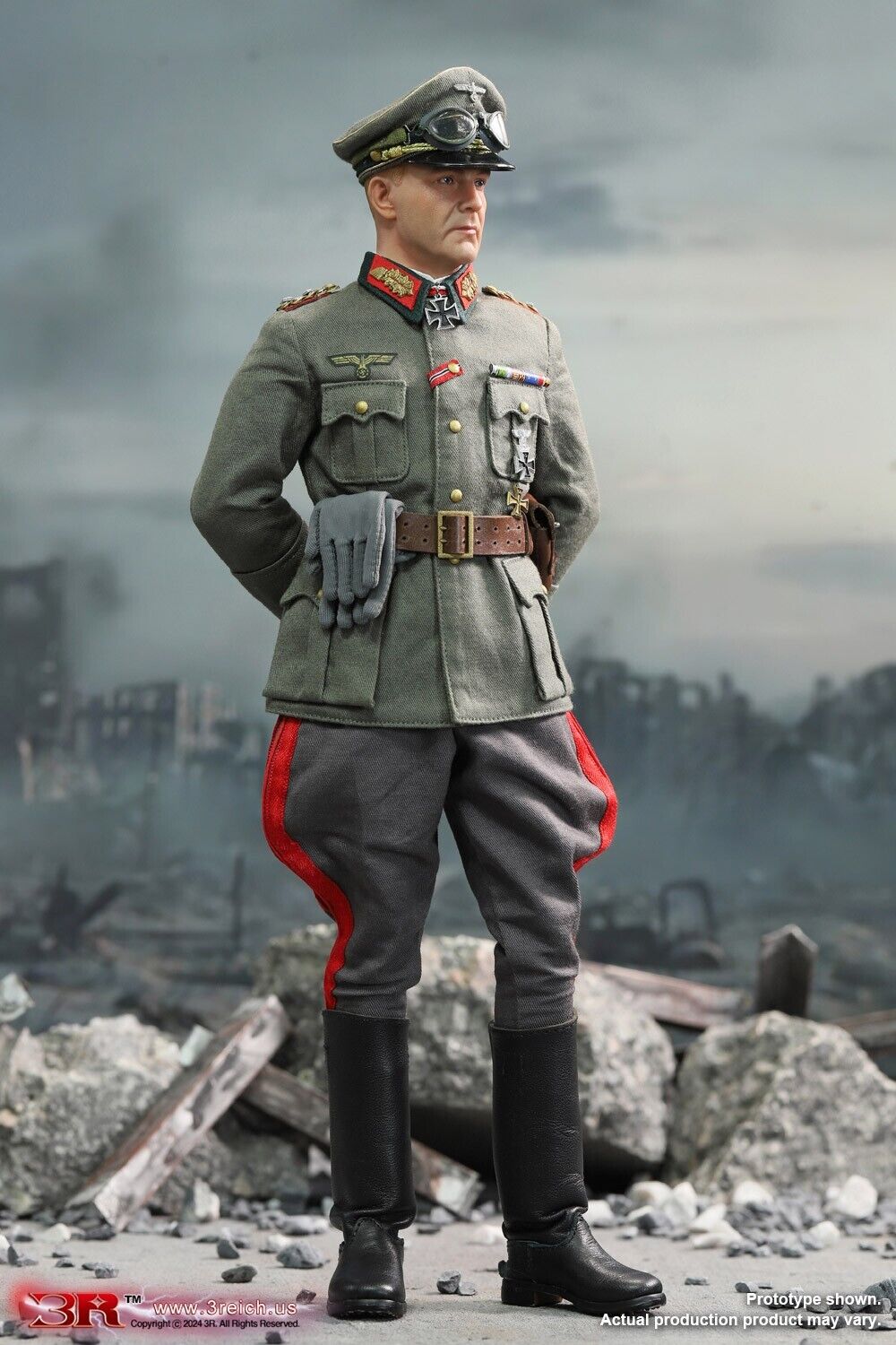1:6 scale 3R WWII German Generalfeldmarschall 6th Army Friedrich Paulus GM655