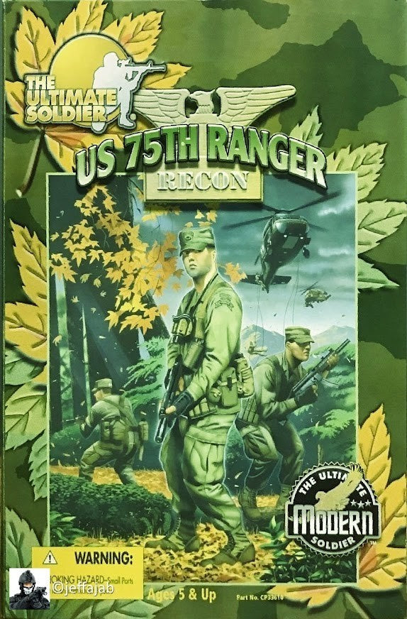 1:6 Ultimate Soldier US Army Ranger Recon Uniform w/ Patches for 12" Figures