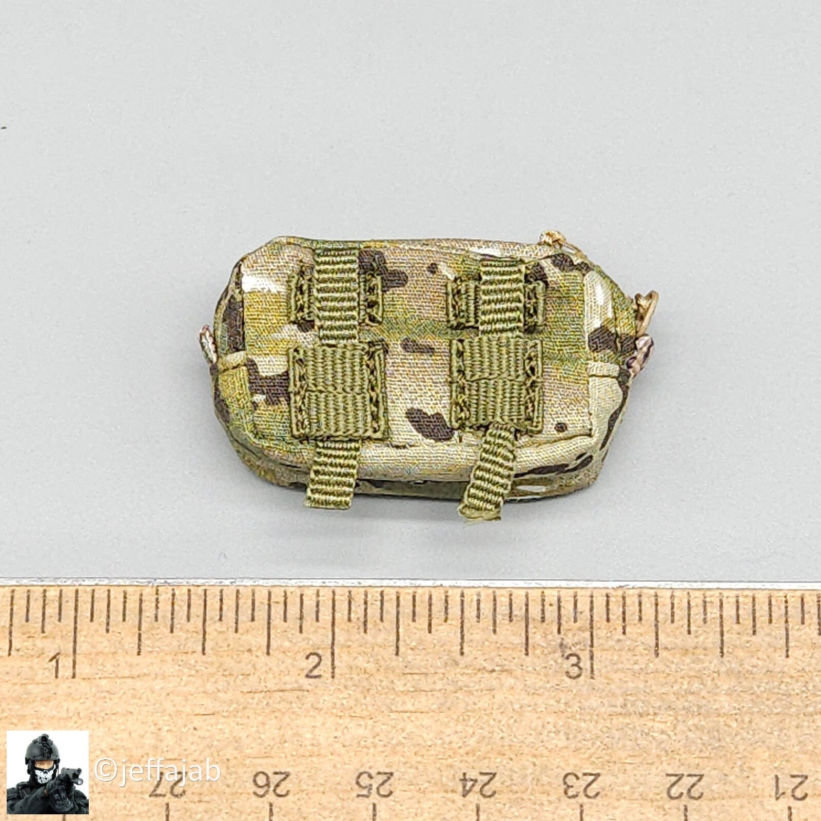 1:6 Easy & Simple 10th Special Forces Group Multicam 5x7 GP Pouch for 12" Figure