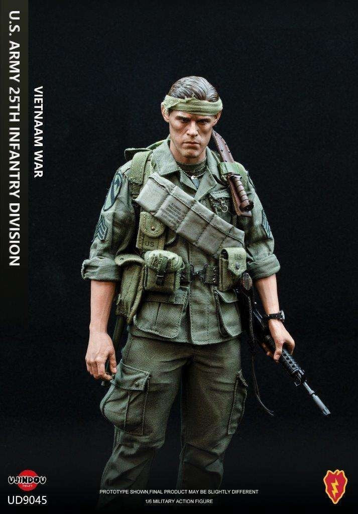 1:6 Ujindou Vietnam US Army 25th Infantry Division 12" Action Figure UD9045