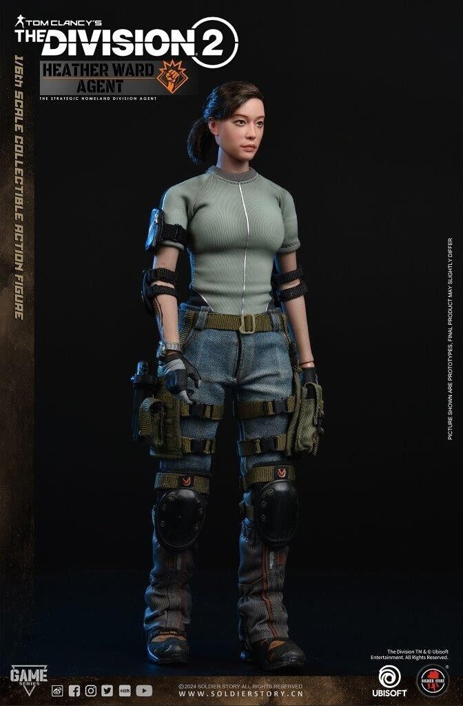 1:6 Soldier Story The Division 2 Agent Heather Ward Flare Gun Ammo Mag Pouch
