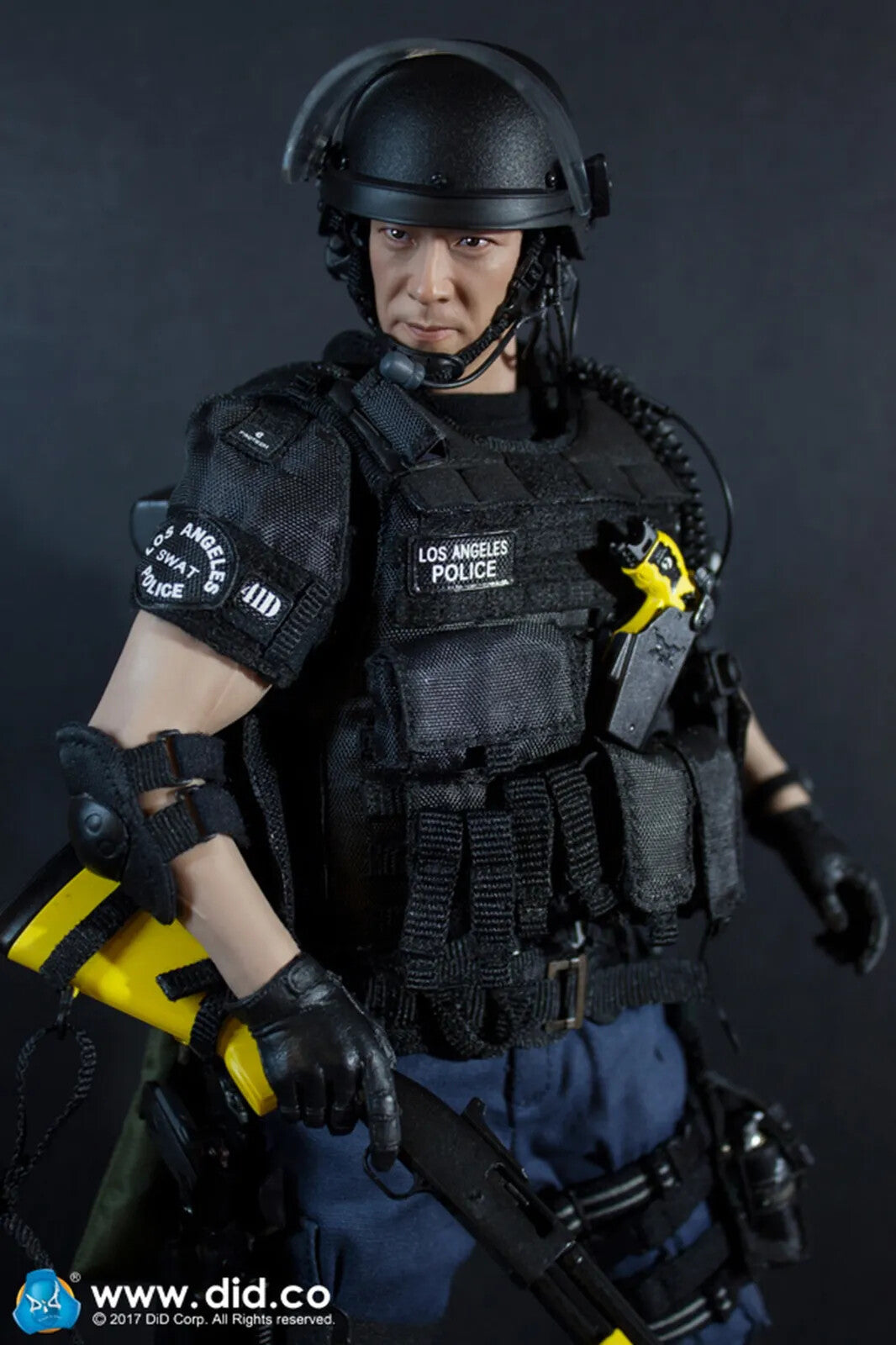 1:6 scale DiD LAPT SWAT Takeshi Blue BDU Tactical Uniform for 12" Figures