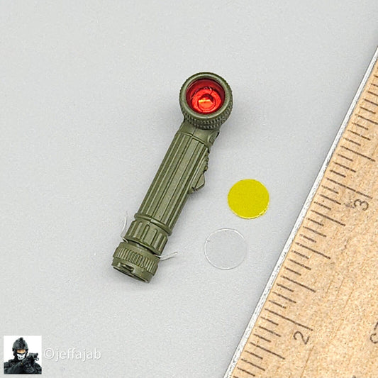 1:6 scale DiD Vietnam War US Army Lt Col Moore LED Flashlight