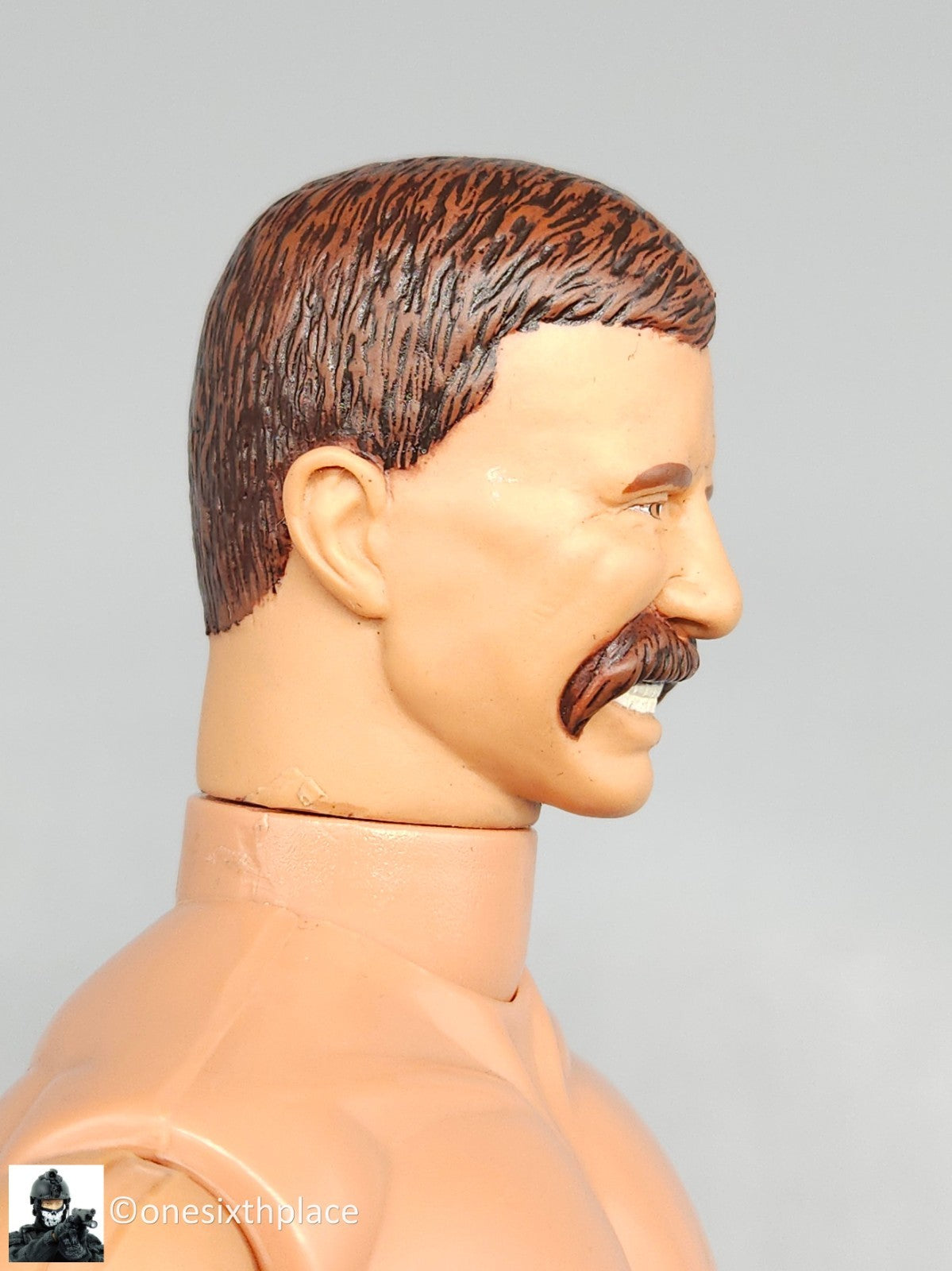 1:6 scale Hasbro GI Joe Teddy Roosevelt Rough Riders Male Nude Body 12" Figure