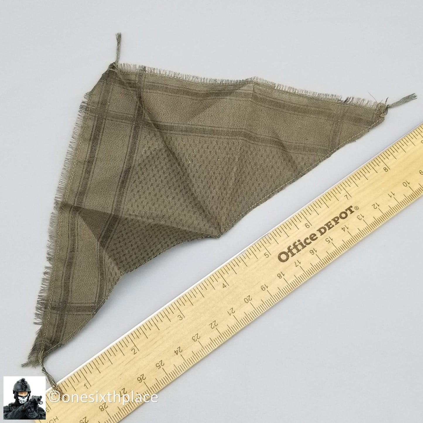 1:6 scale DamToys Navy SEAL Operation Red Wings Radio Operator Shemagh Scarf