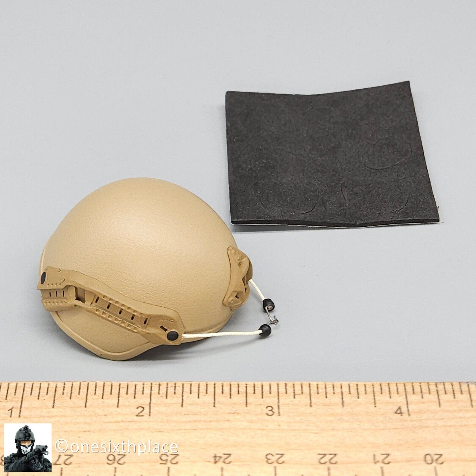 1:6 Easy & Simple PMC Weapon Set C Tan Ballistic Helmet for 12" Figures