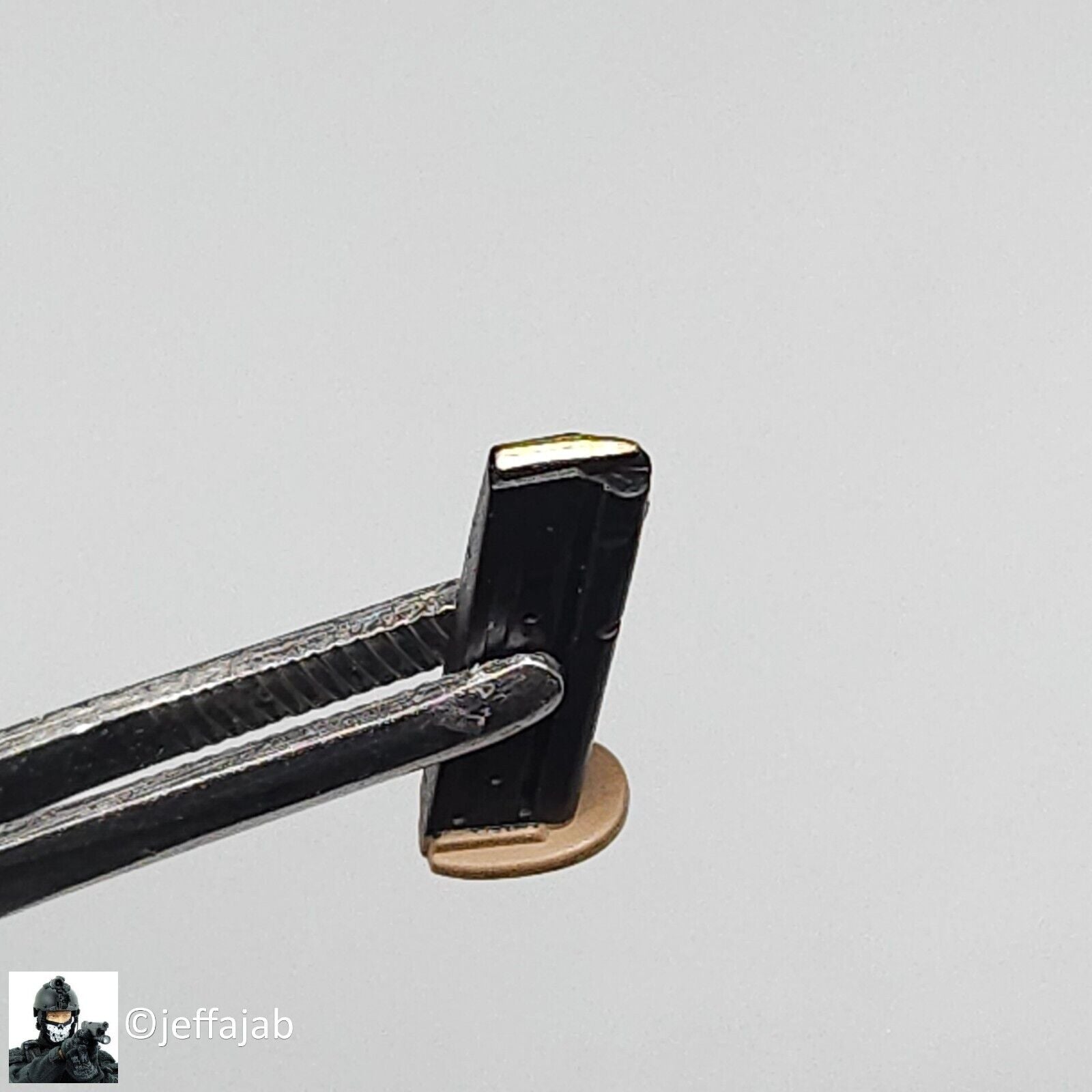 1:6 scale Easy & Simpl Sig P320 M18 Pistol Ammo Mags (x2) for 12" Figures