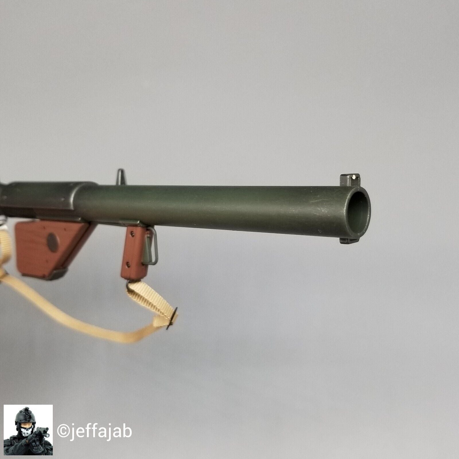 1:6 Facepool WWII US 101st Airborne Private M1 Bazooka 12" GI Joe Dragon