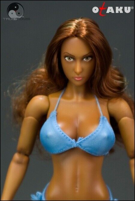 1:6 Triad Toys Female Otaku 1.0 Tan Body w/ Red Hair for 12" Figure READ NOTES