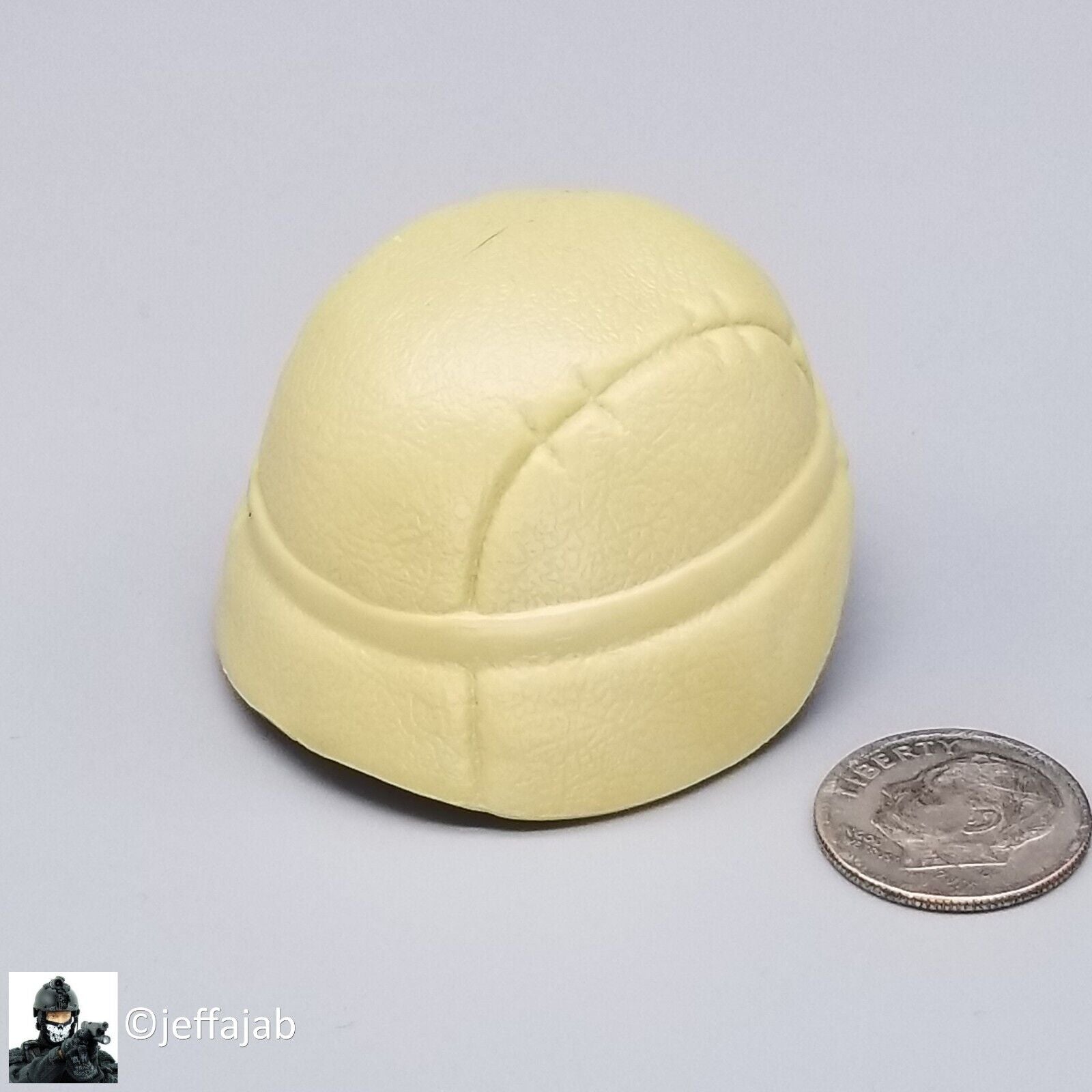 1:6 Hasbro GI Joe Desert Tan PASGT Helmet (Plastic) for 12" Figures