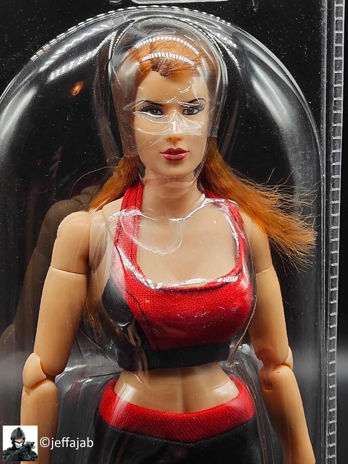 1:6 scale BBI Female Perfect Body w/ Caucasian Red Hair 12" Action Figure