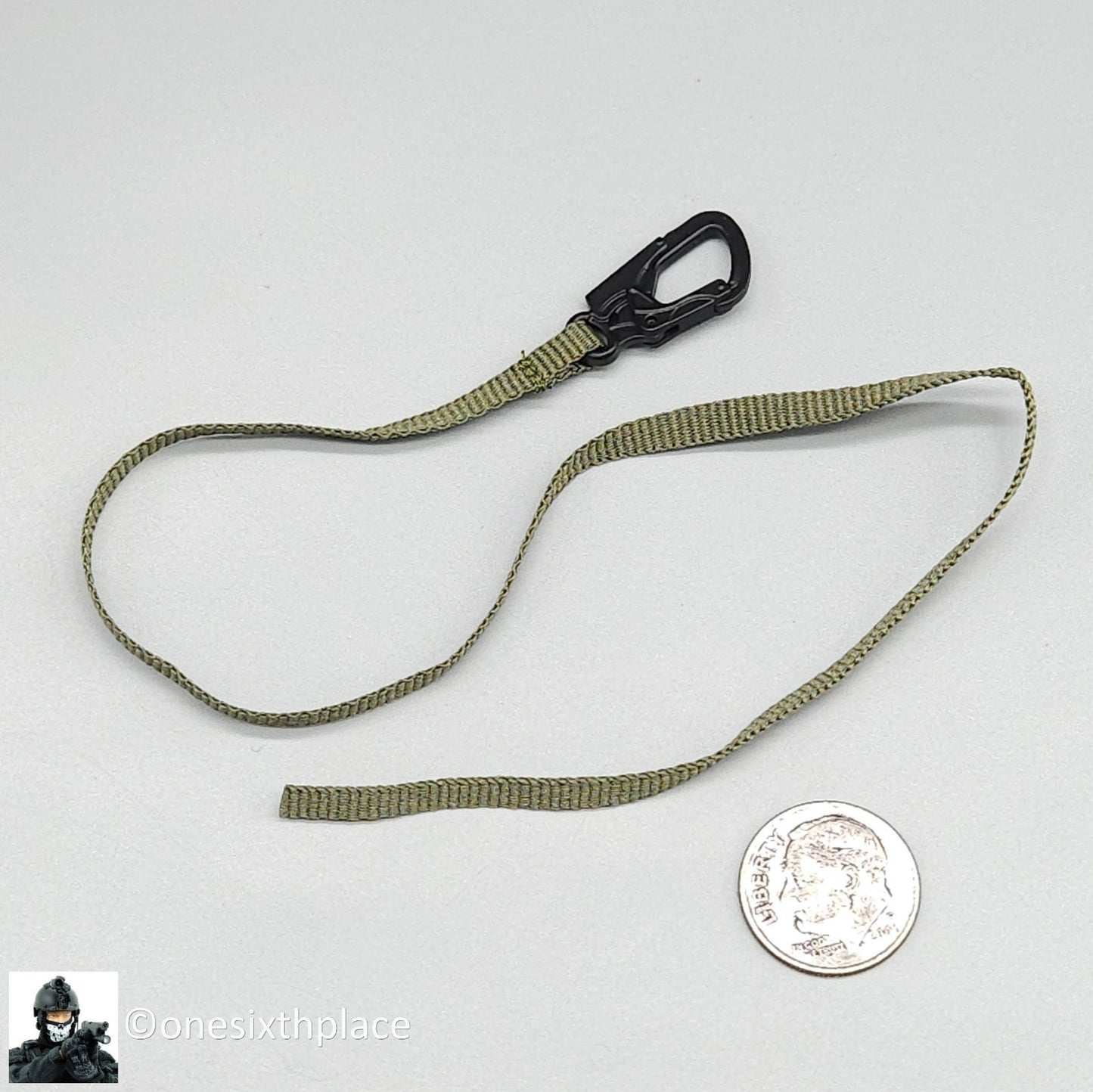 1:6 scale Easy & Simple Coalition Forces British SAS Carabiner Lanyard Sling