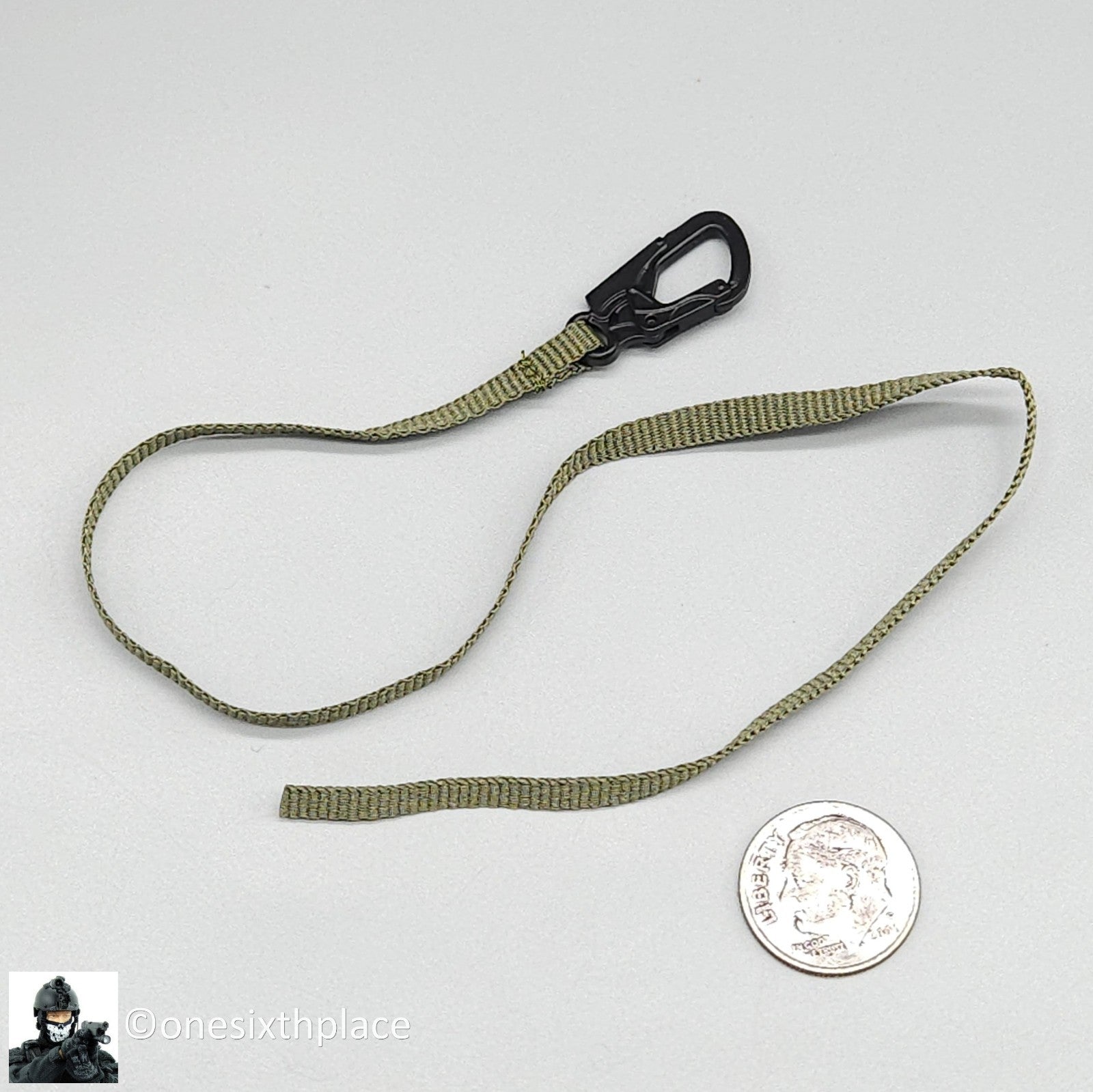 1:6 scale Easy & Simple Coalition Forces British SAS Carabiner Lanyard Sling