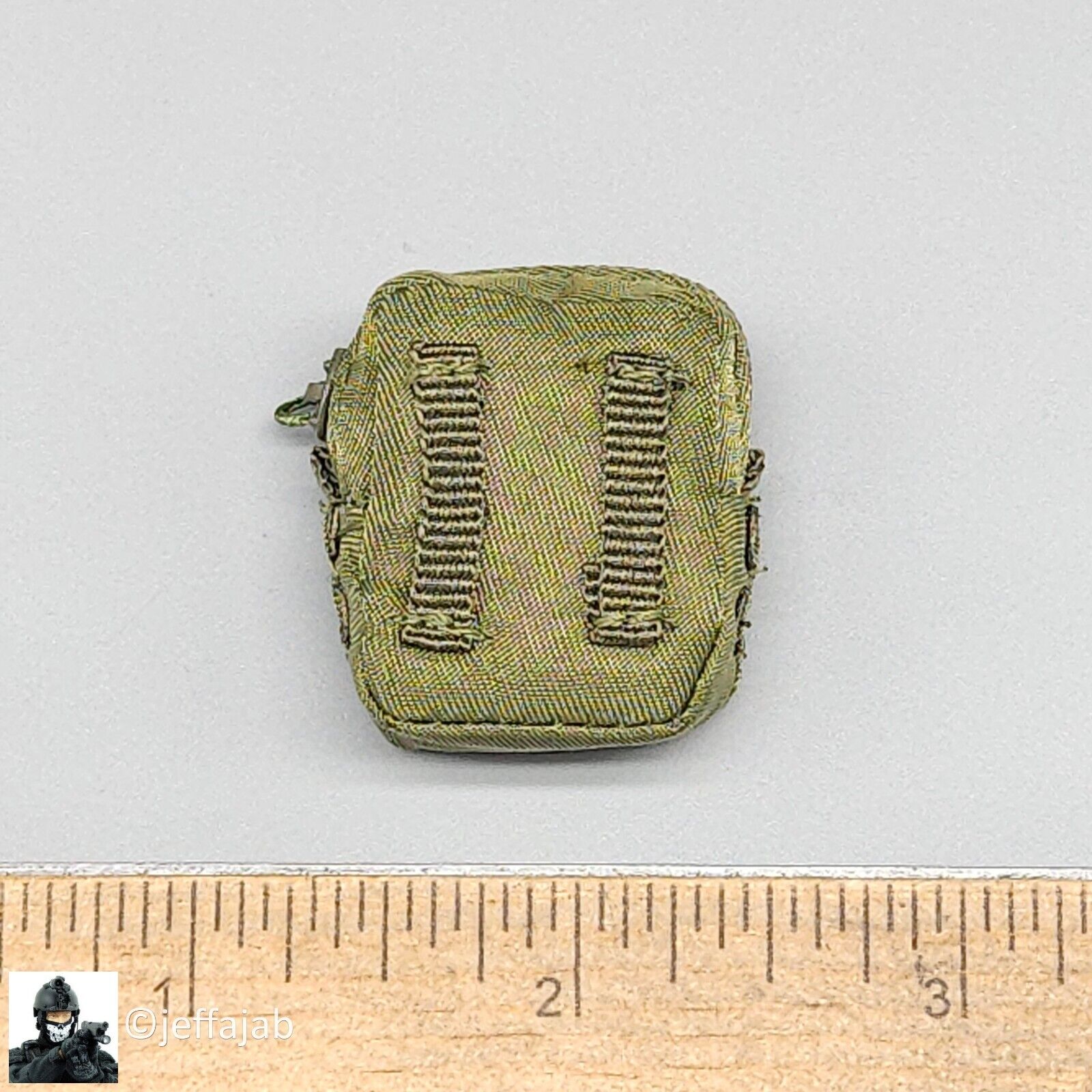 1:6 Soldier Story The Division 2 Agent Caleb Dunne Green MOLLE Utility Pouch x1