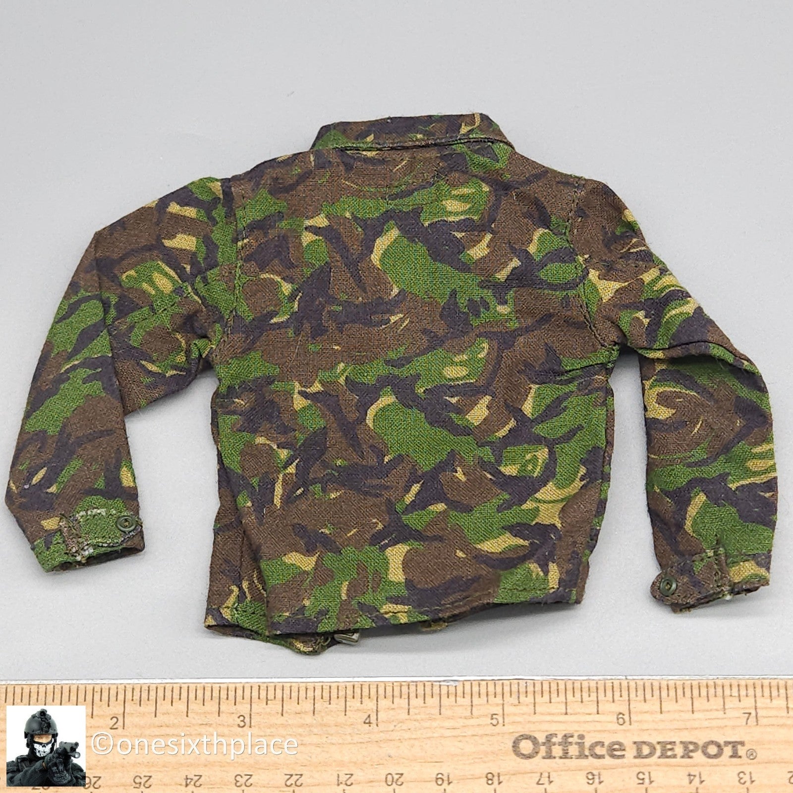 1:6 scale BBI British Royal Marines Allen Woodland DPM Shirt for 12" Figures