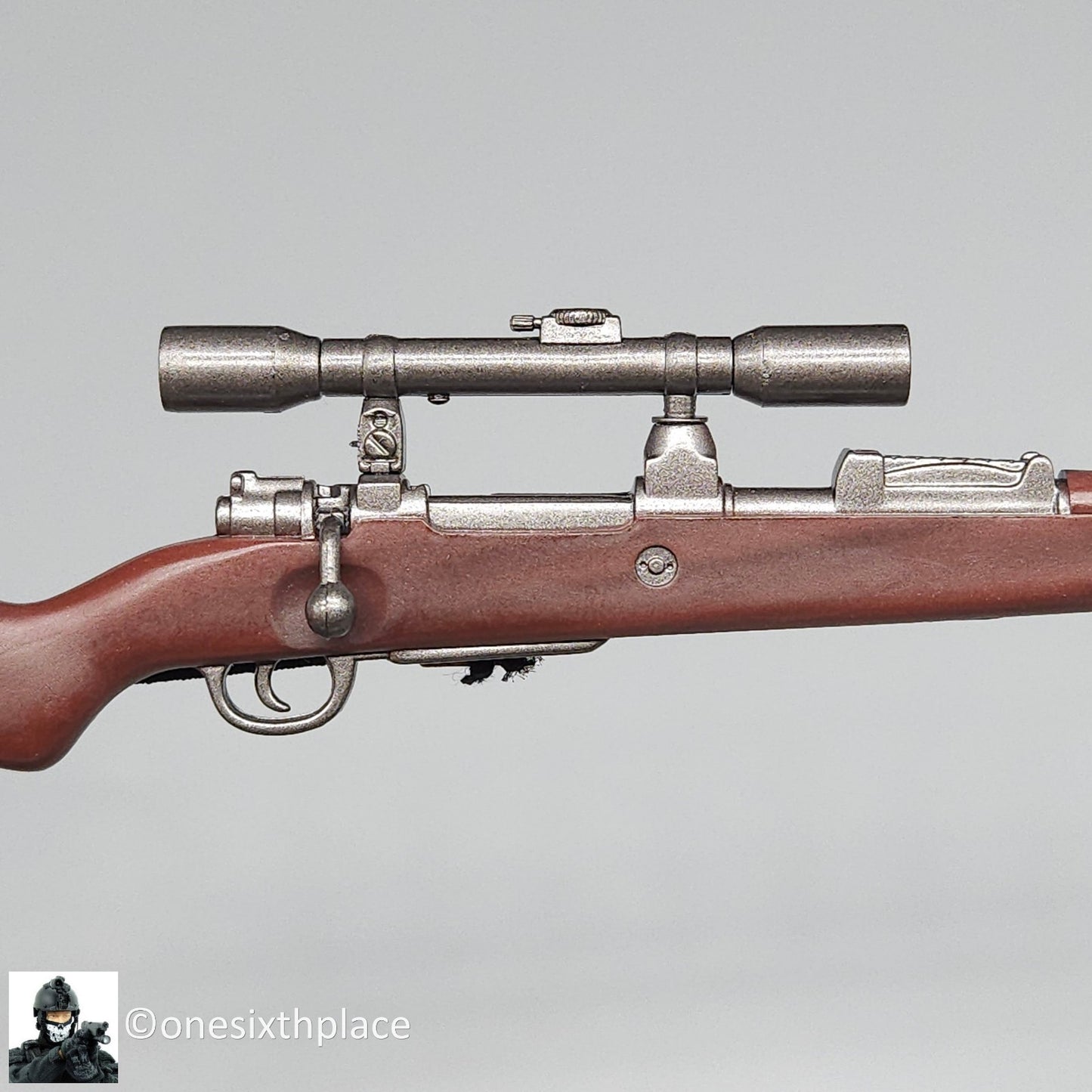 1:6 Dragon WWII German Major Kater 98K Sniper Rifle w/ Scope for 12" Figures