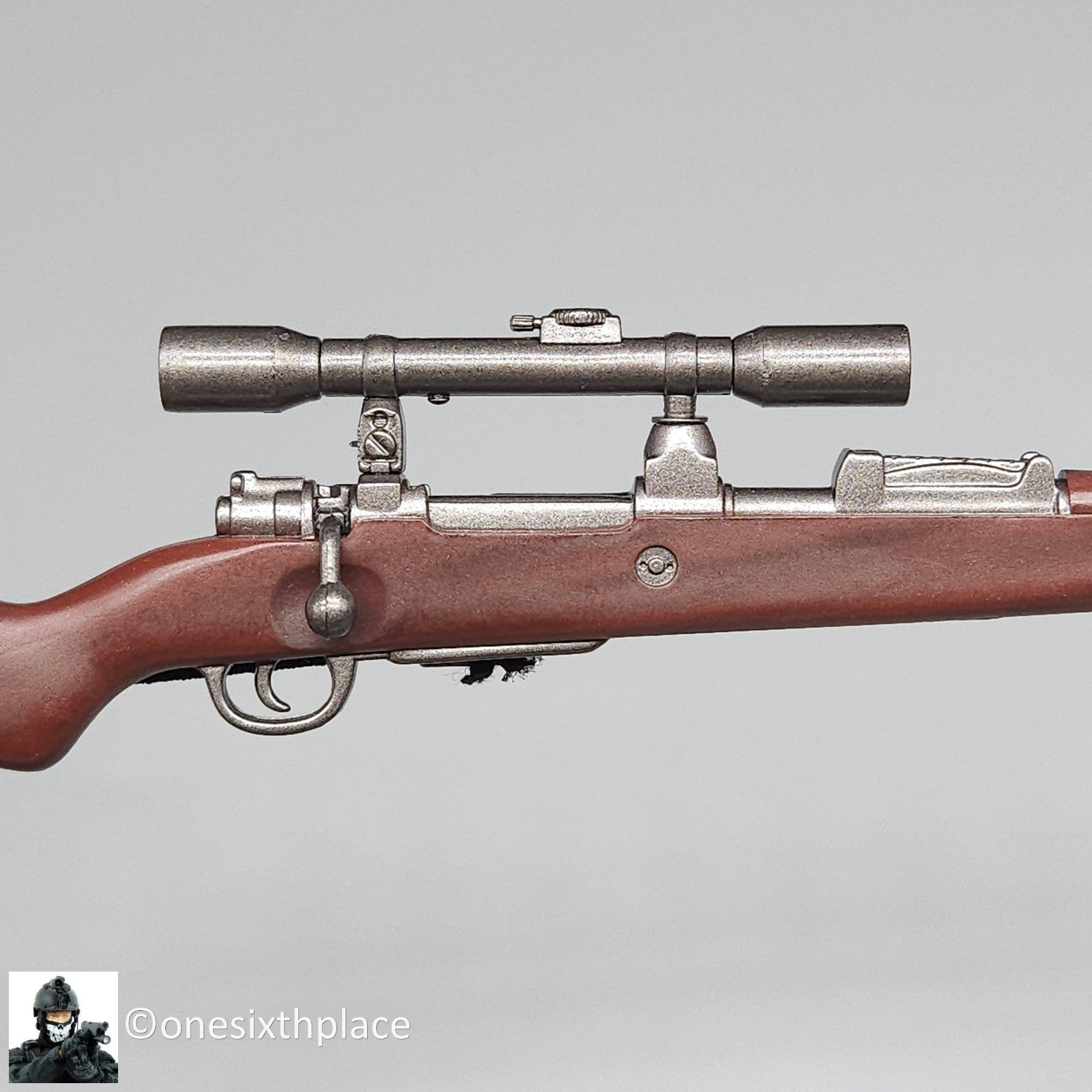 1:6 Dragon WWII German Major Kater 98K Sniper Rifle w/ Scope for 12" Figures