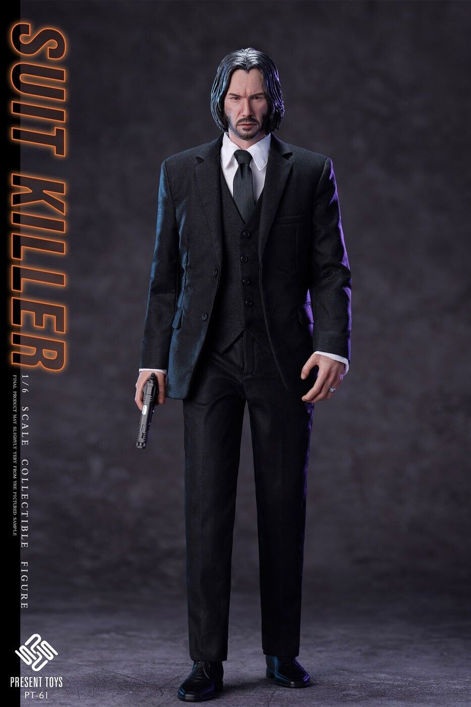 1:6 Present Toys Suit Killer 12" Action Figure John Wick