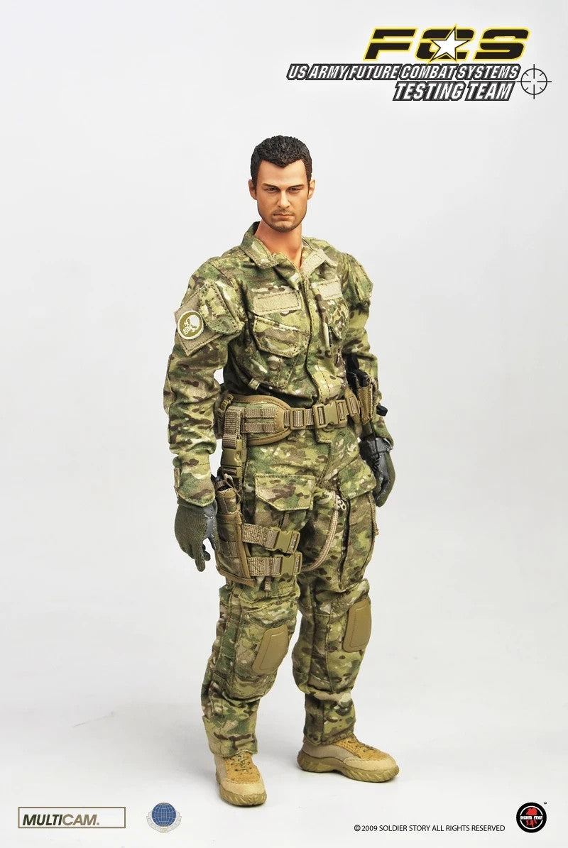 1:6 scale Soldier Story US Army FCS Testing Team Multicam Version 12" Figure