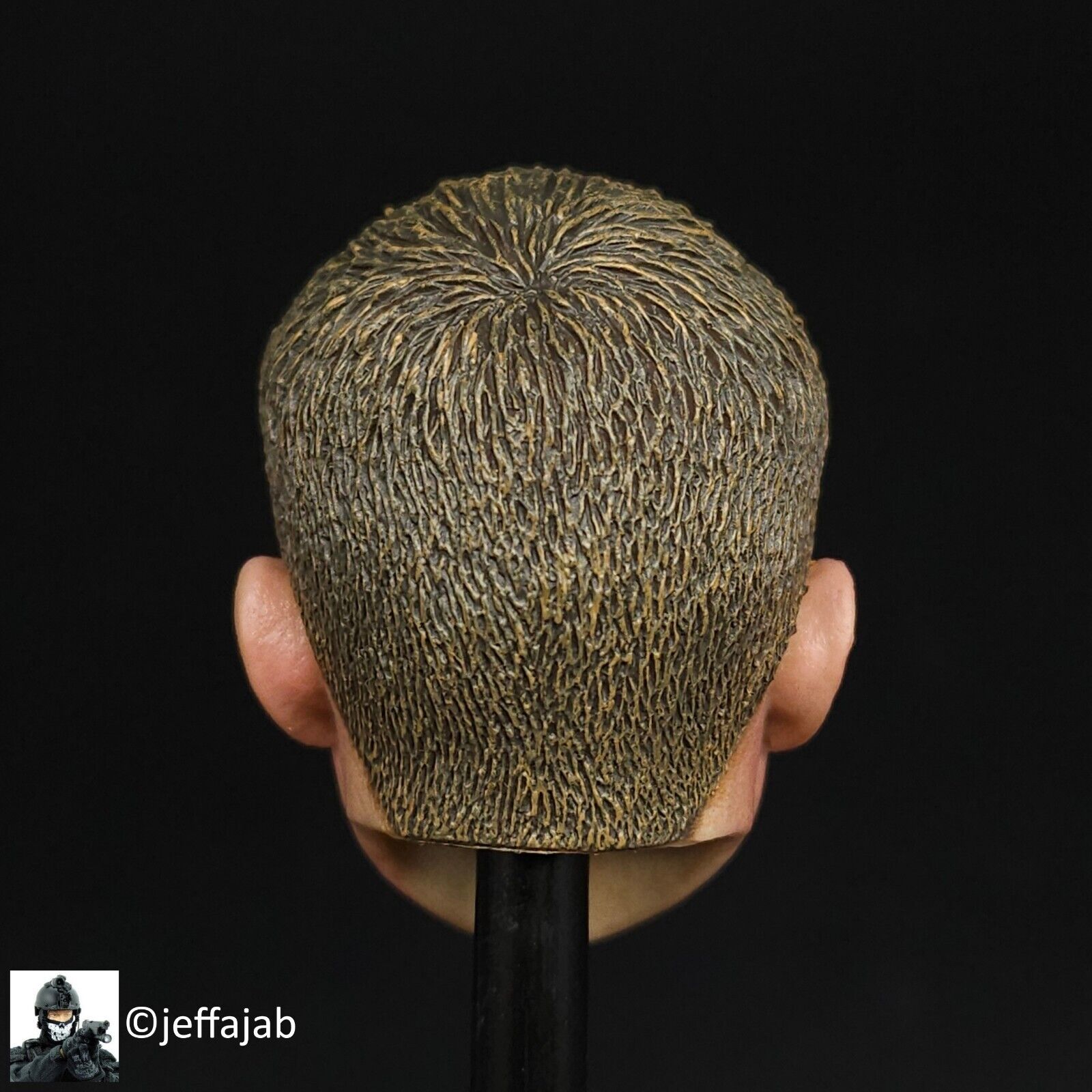 1:6 Soldier Story WWII US 101st Airborne Pvt Ryan Male Head Sculpt 12" Figures