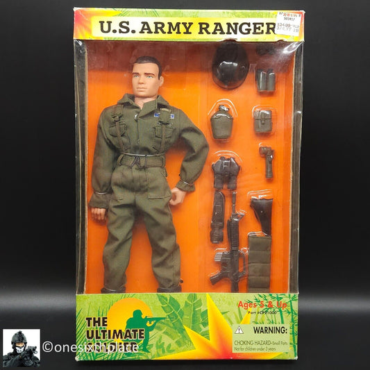 1:6 scale Ultimate Soldier US Army Ranger First Run 1998 KB Toys 12" Figure
