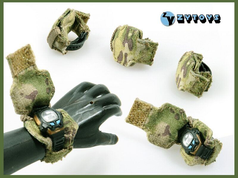 1:6 ZY Toys Combat Sniper Multicam Wrist Watch Pouch 12" GI Joe Dragon DamToy