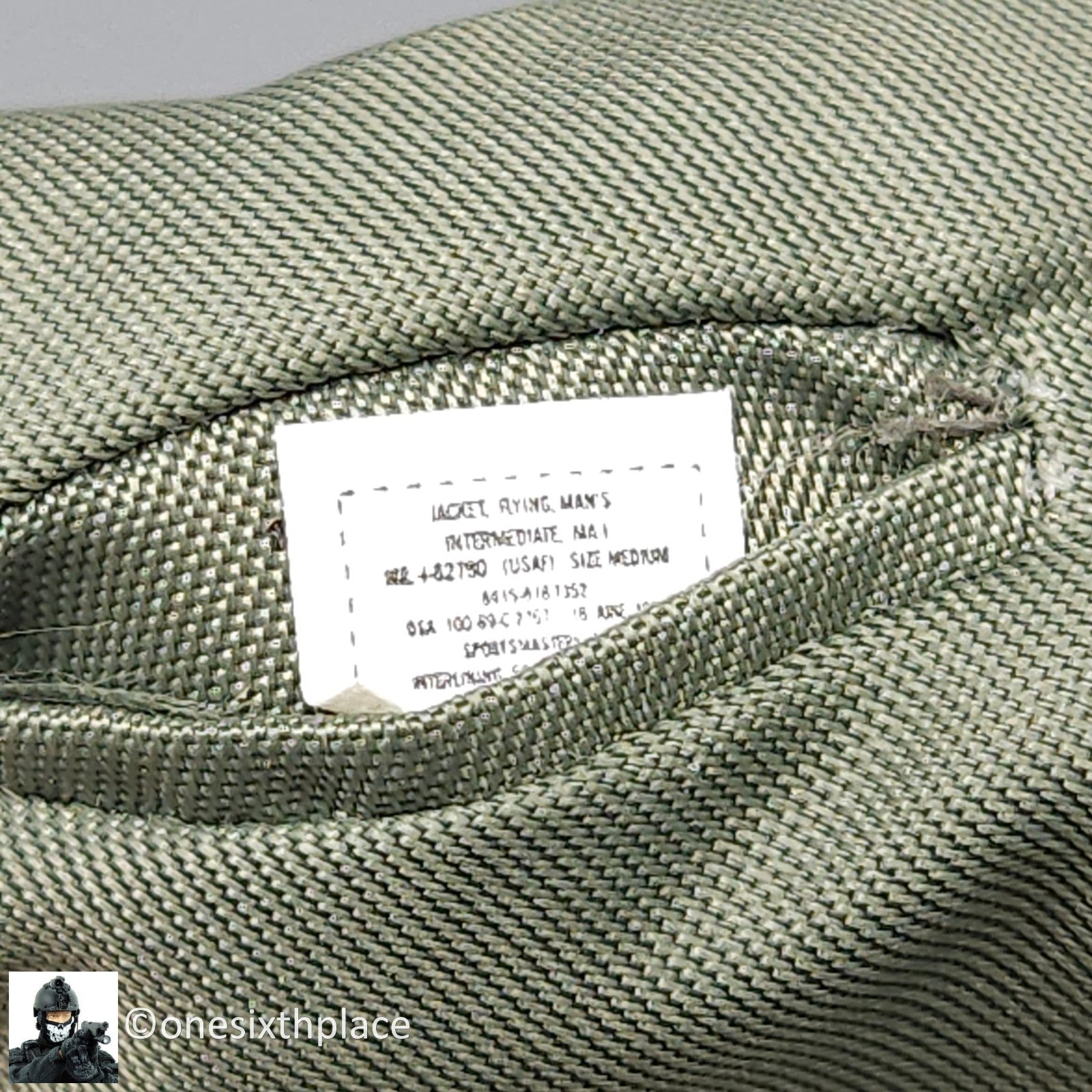 1:6 scale Dragon Pilot Mens MA-1 Flight Jacket USED READ NOTES for 12" Figures