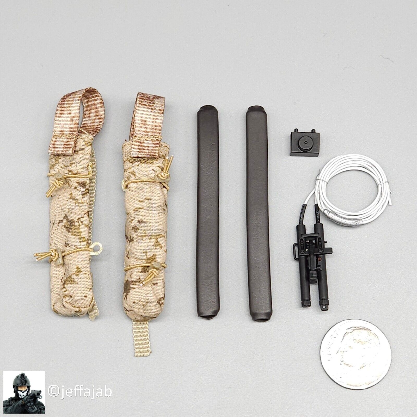 1:6 Easy & Simple Veteran Tactical Instructor C4 Breaching Explosives Set 12"