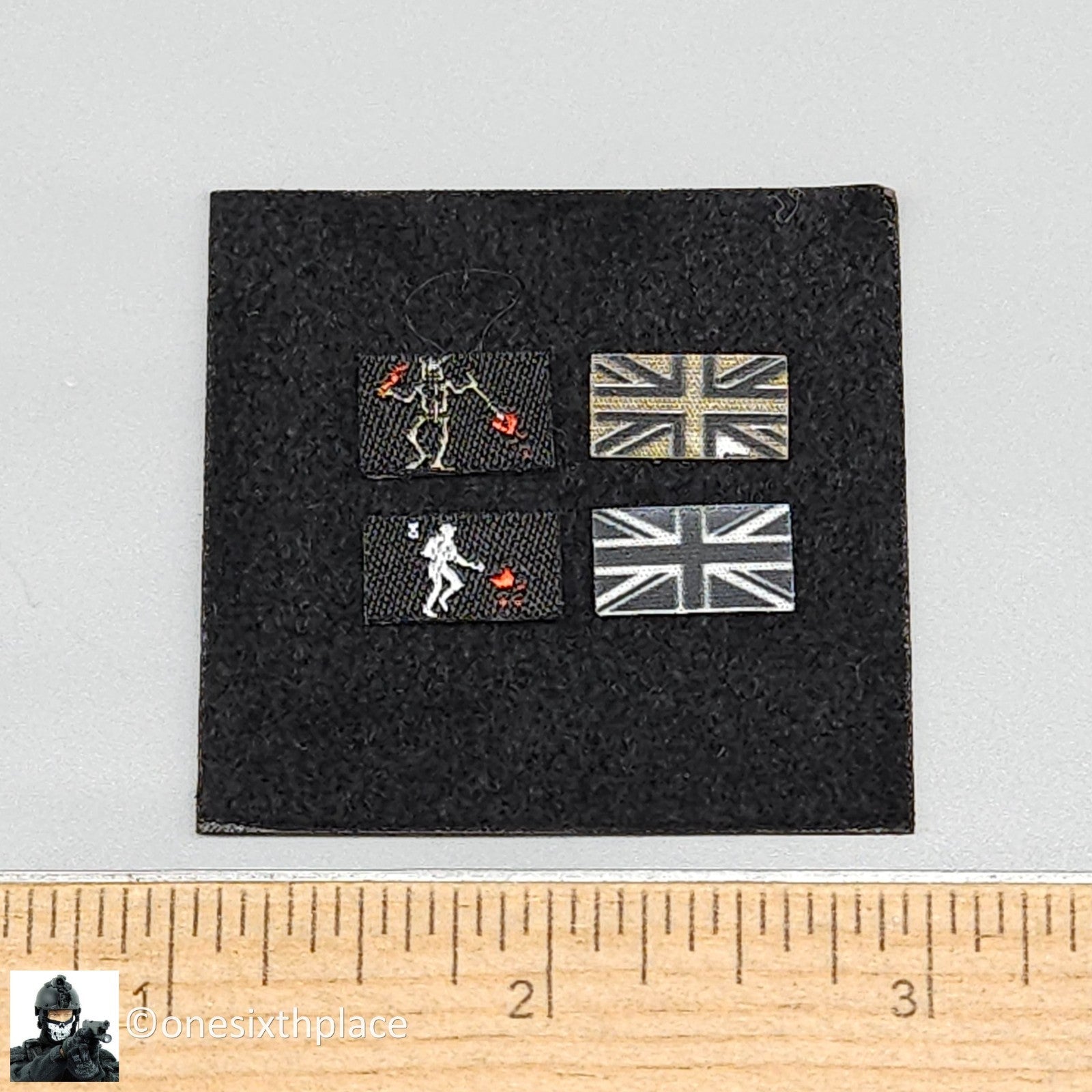 1:6 scale Easy & Simple Coalition Forces SAS Special Patches Set for 12" Figure