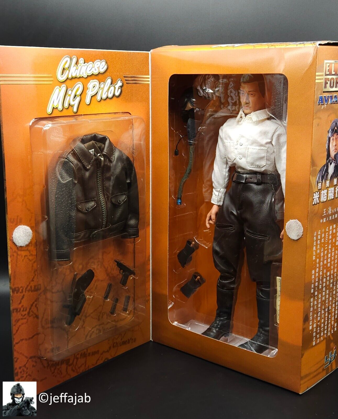 1:6 scale BBI Elite Force Korean War Chinese MiG Pilot Wang Hai 12" Figure