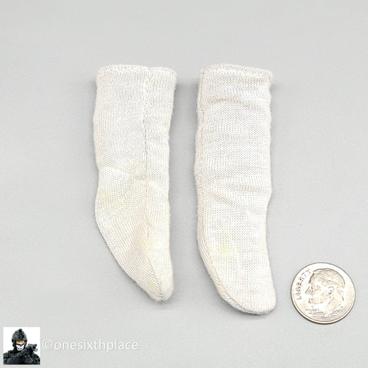 1:6 scale Sideshow Civil War 29th Alabama White Socks for 12" Figures