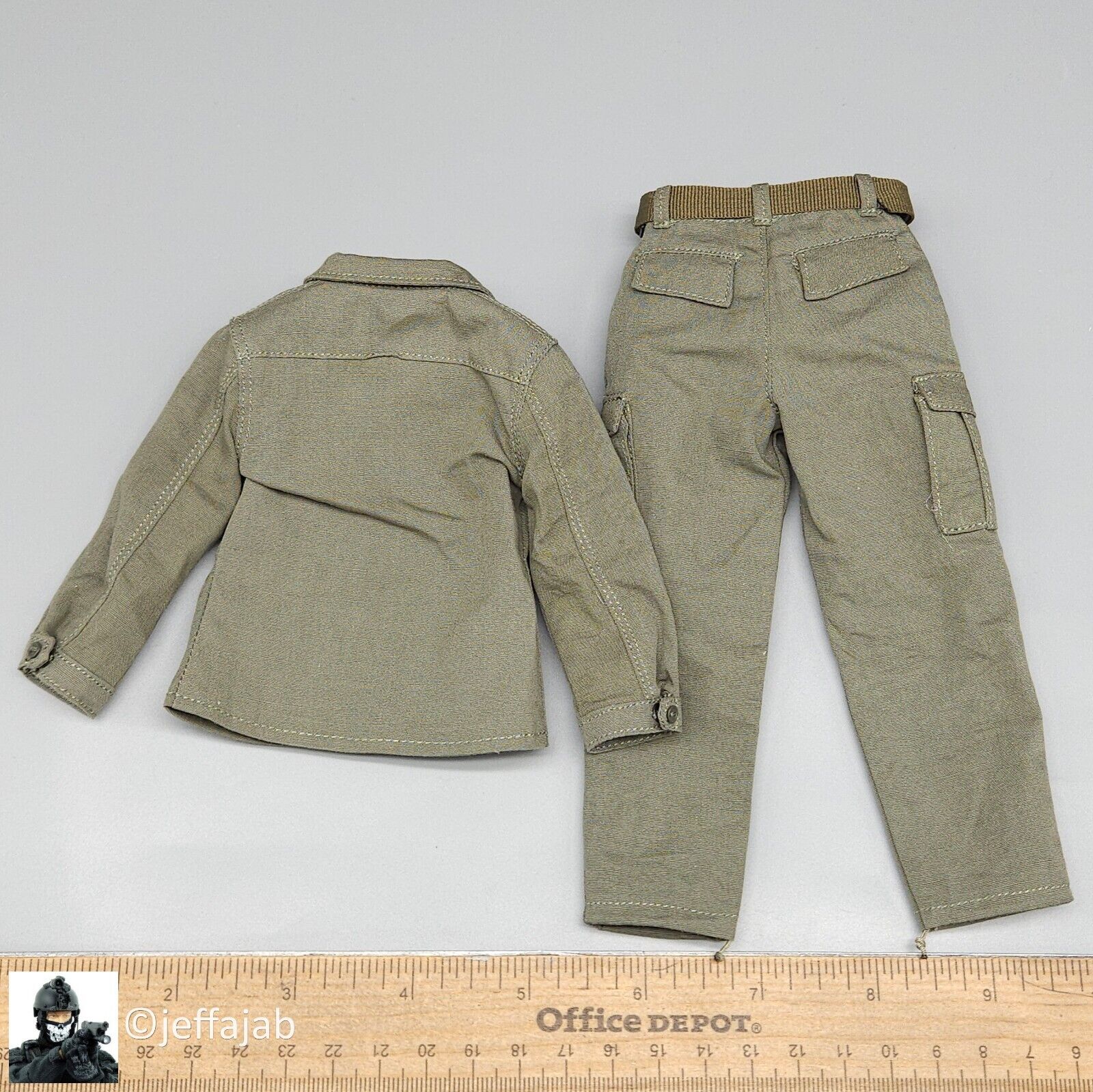 1:6 scale QO Toys Vietnam 101st Airborne Hamburger Hill Tropical Uniform