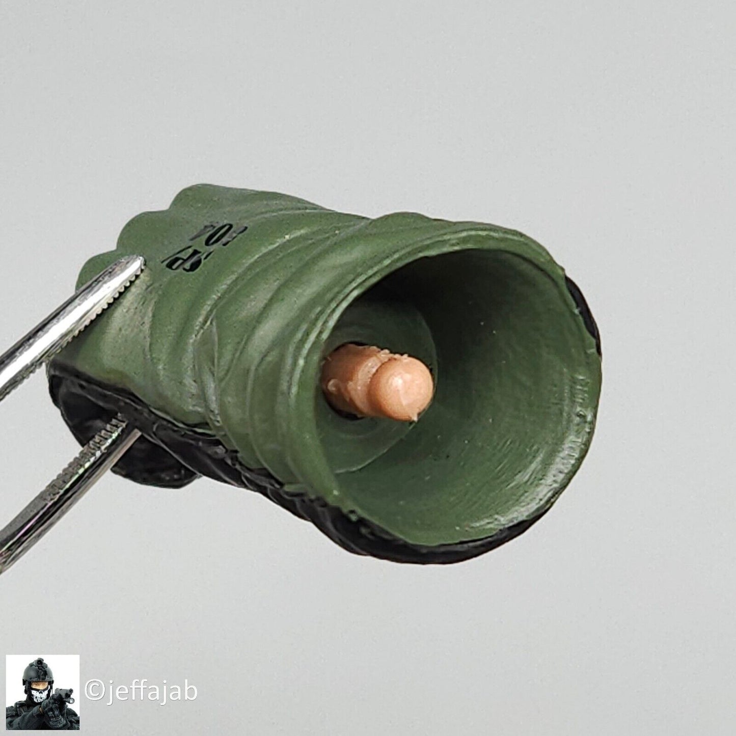 1:6 BBI Navy SEAL HALO Jumper Green Nomex Gloved Hands for 12" Figures