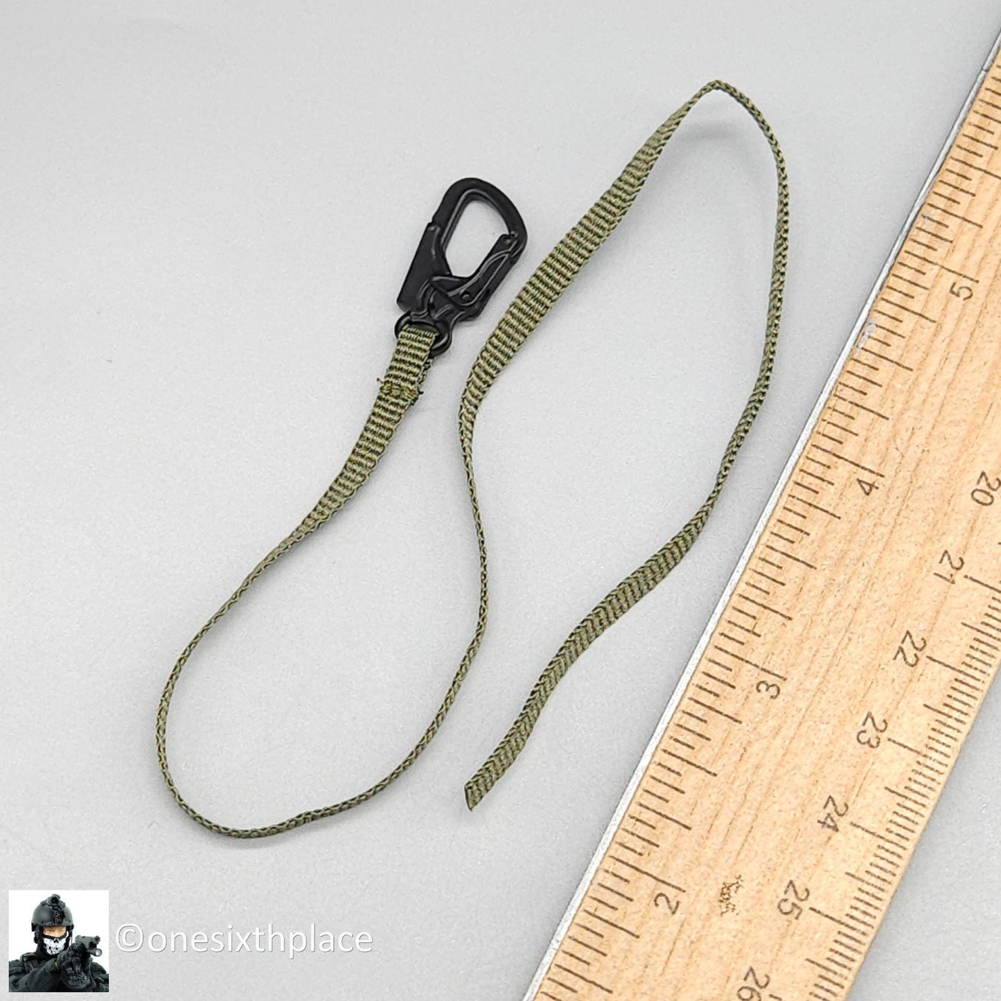 1:6 scale Easy & Simple Coalition Forces British SAS Carabiner Lanyard Sling