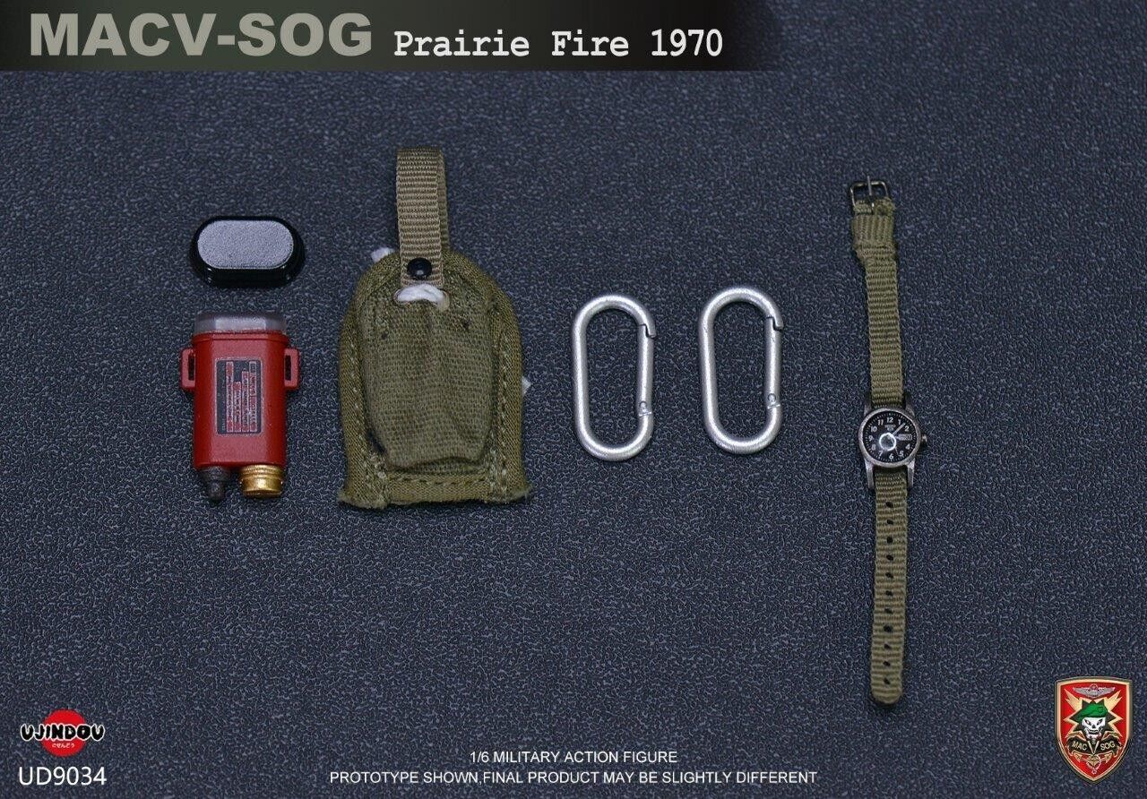 1:6 Ujindou Vietnam MACV-SOG Prairie Fire USGI Watch for 12" Figures
